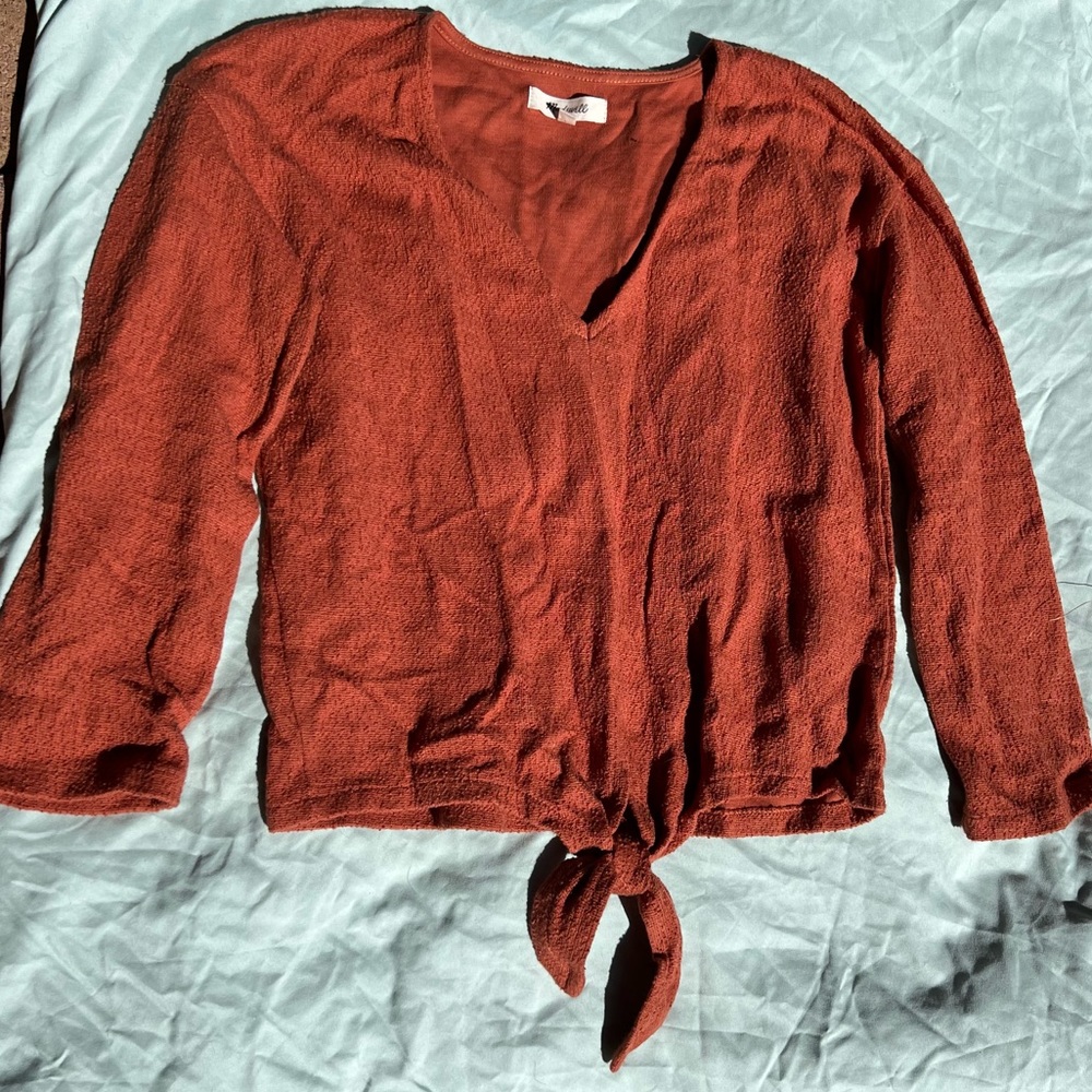 Orange Blouse